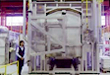 Firing in a large-size gas furnace that can accurately control the burning program.
